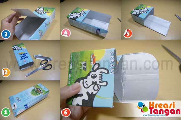 35 Kerajinan Dari Kotak Susu Uht Konsep Top