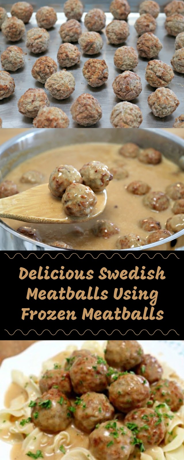 DELICIOUS SWEDISH MEATBALLS USING FROZEN MEATBALLS Aurel Kitchen