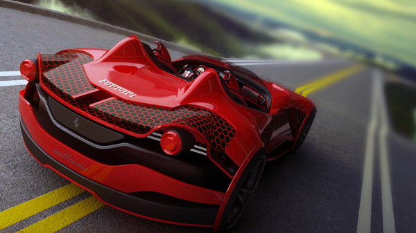 Elektrikli Kırmızı Ferrari 10 rooteto+(5)