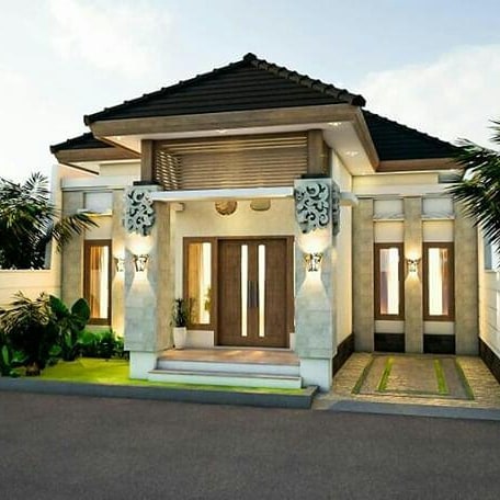 Model Rumah Cantik Sederhana Di Lingkungan Daerah Jakarta - desainer ...