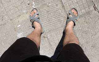 Pasty white legs exposed for the first time this year Pasty white legs exposed for the first time this year
