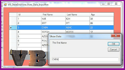 vb.net datagridview selected row