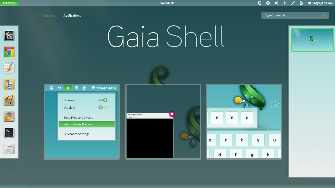 sudo apt-get installer gnome-shell gdmo