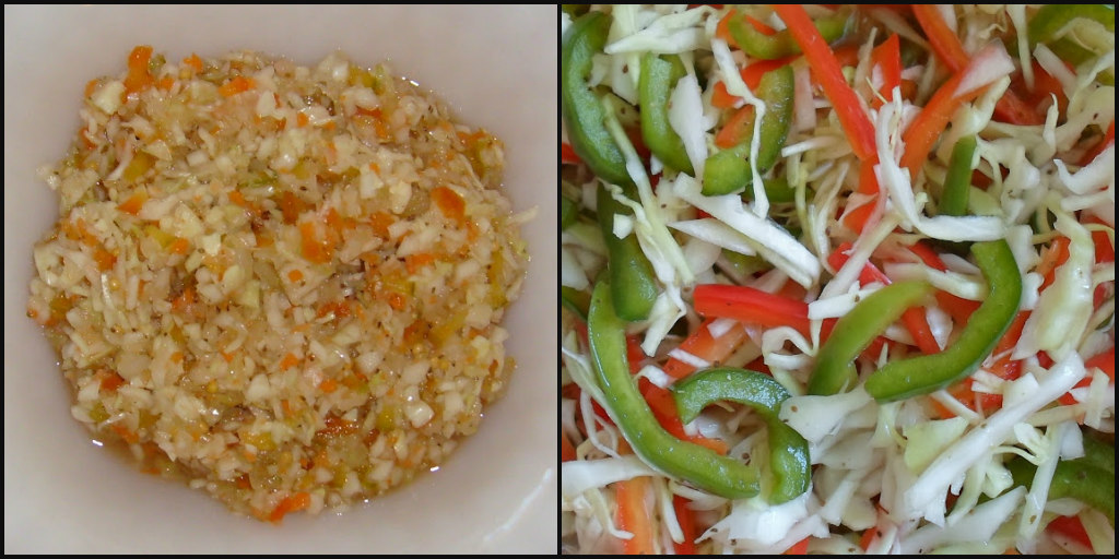 Happier Than A Pig In Mud Tropical Treat Coleslaw with Pineapple and