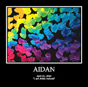 Aidan in a Rainbow