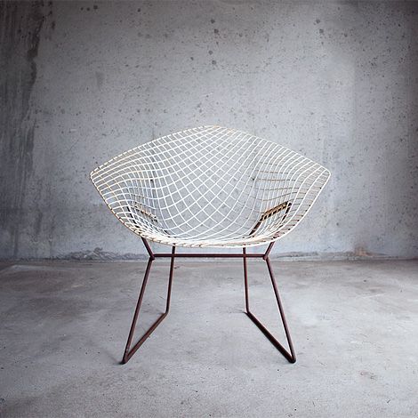 Diamond Chair diamond chair blanche