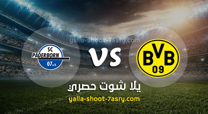 مباراة بوروسيا دورتموند وبادربورن