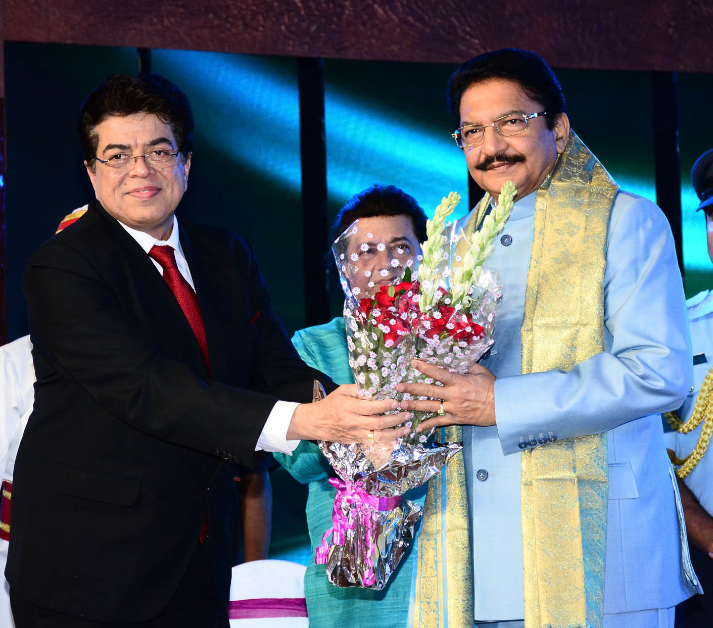 With the Hon'ble Governor of Maharashtra at the DD awards