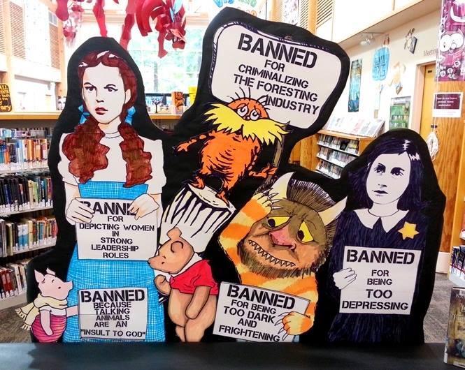 Bonnie's Books Banned Books Week reasons for banning