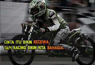 Gambar DP BBM Anak Racing Drag Balap Bergerak