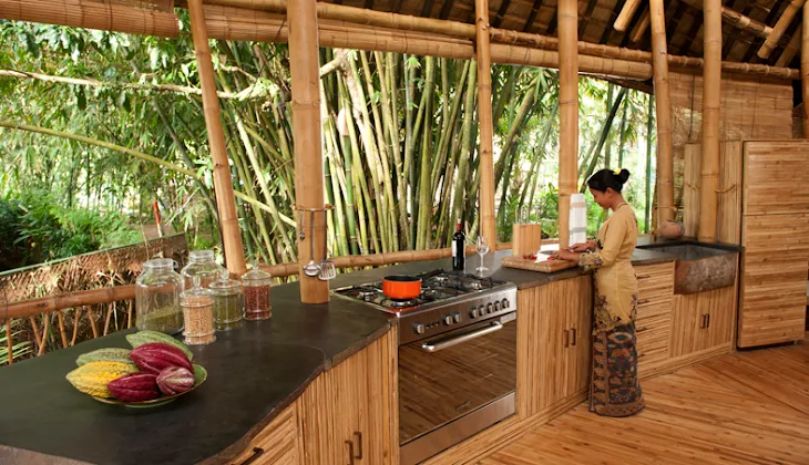 Eco-friendly Bamboo House