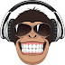 VECTORES MONKEY LISTENING MUSIC GRATIS