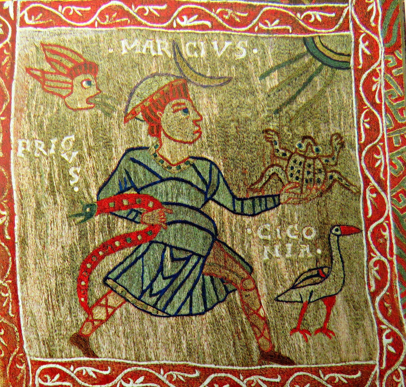 just saying The 900 yearold Tapestry of Creation, Girona