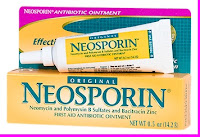neosporin burns blisters antisceptic antibiotic ointment