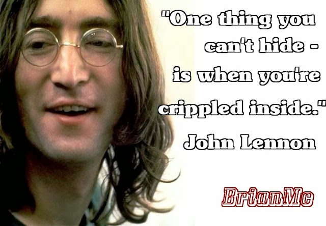 John Lennon Quote adapted by myway2fortune,info