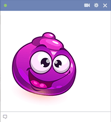 Purple Jelly Smiley