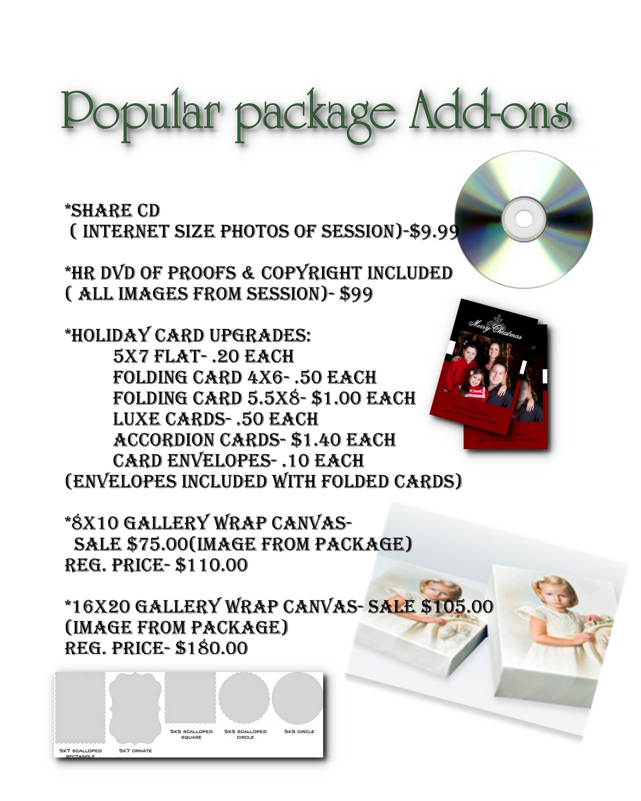 Christmas promote sale! Artistic Design Photography: Only about 3.5 weeks until Christmas!!!!! Claim your FREE session!