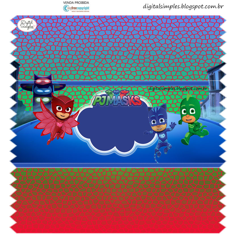 PJ Masks Party Printables for FREE - Mandy's Party Printables