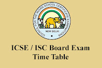 ICSE Date Sheet ICSE Date Sheet