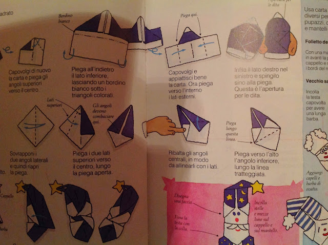 Tutorial Babbo Natale di origami