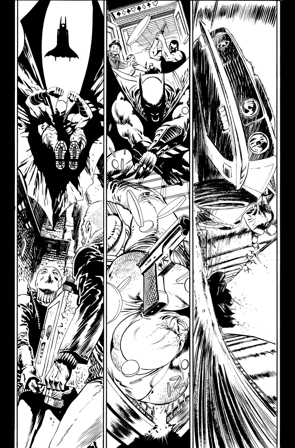 Pages from BATMAN ETERNAL 8 by Guillem March