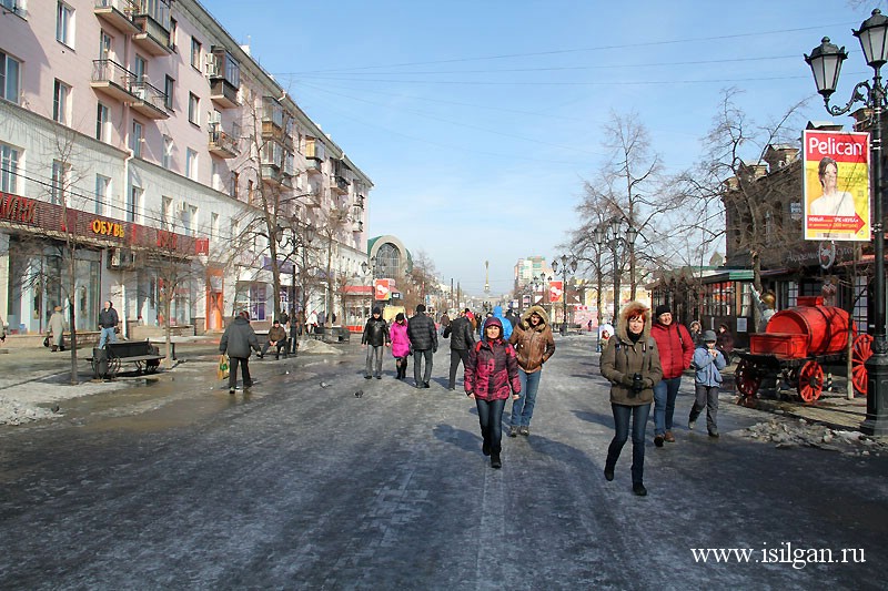 Кировка или Челябинский Арбат. Город Челябинск. Челябинская область
