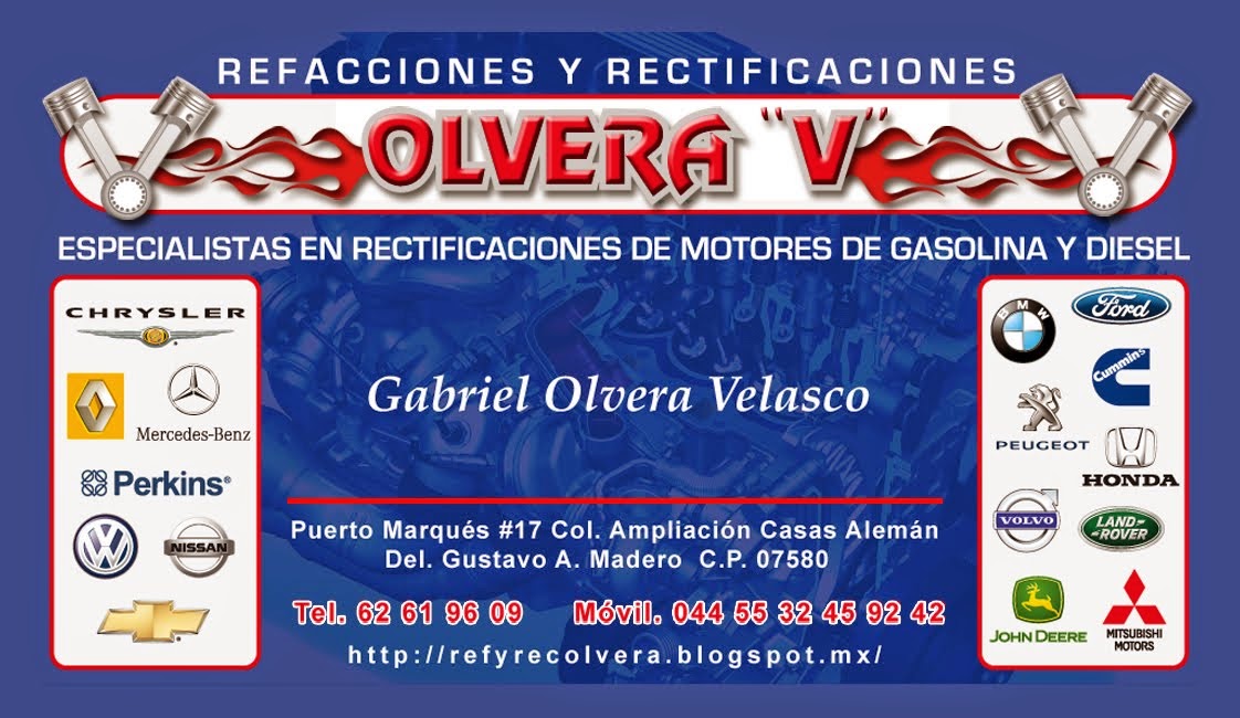 Refacciones y Rectificaciones OLVERA