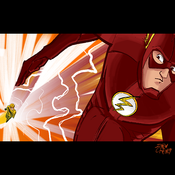 // CELEBRATING PULP CULTURE The Flash Vs. Negative Flash