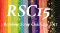 Rainbow Scrap Challenge 2015