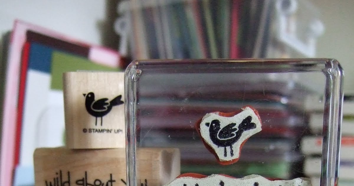 Wooden Stamp sets Conversion to Clear Cling Mount!