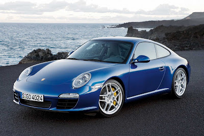 Porsche 911 bleu