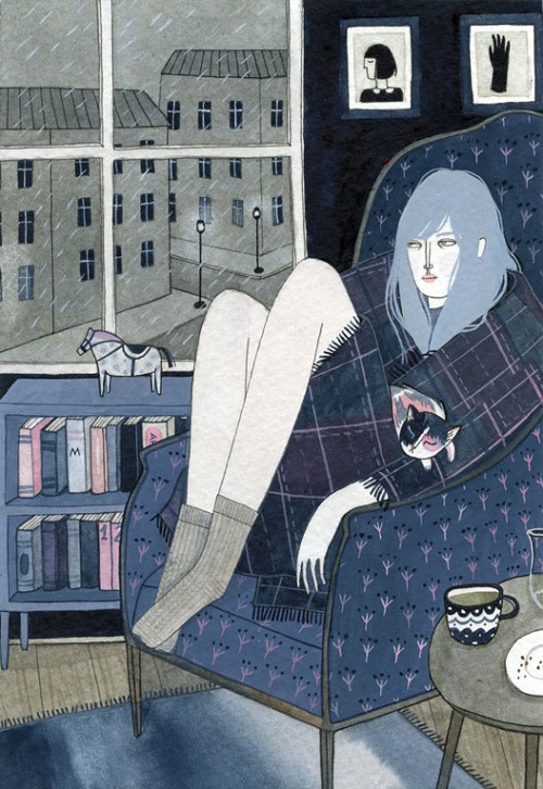 "Rainy Day" por Yelena Bryksenkova "Rainy Day" por Yelena Bryksenkova
