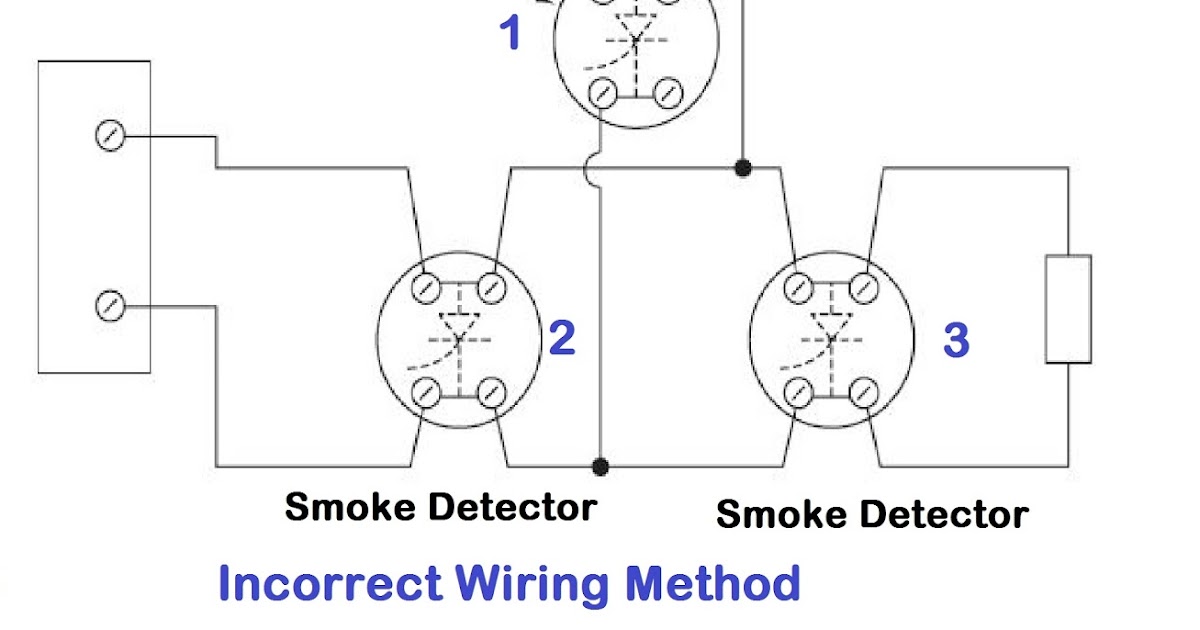 Wiring A Smoke Detector Diagram - Smoke Detector Installation Guide