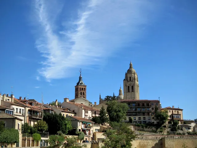 Views of Segovia from the Alcazar