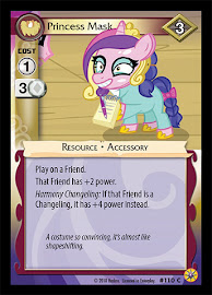 My Little Pony Princess Mask Friends Forever CCG Card