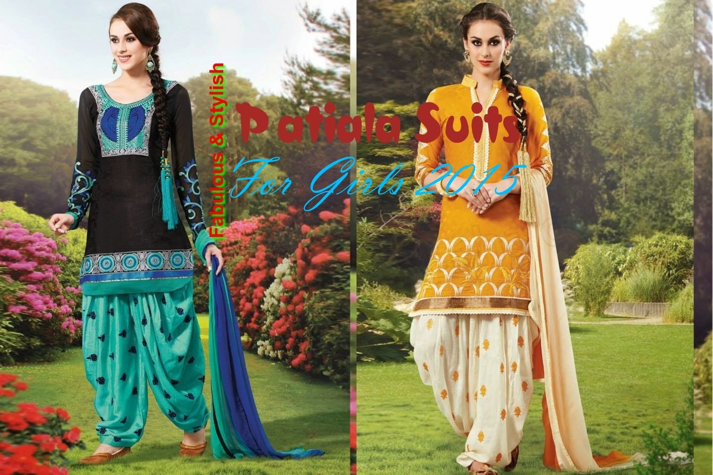Fabulous Amp Stylish Patiala Suits For Girls By Natasha Couture From