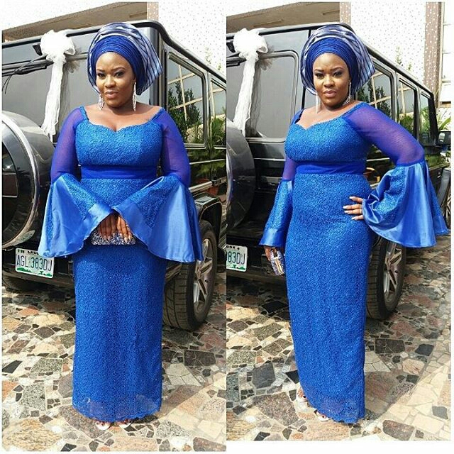 dry lace aso ebi styles