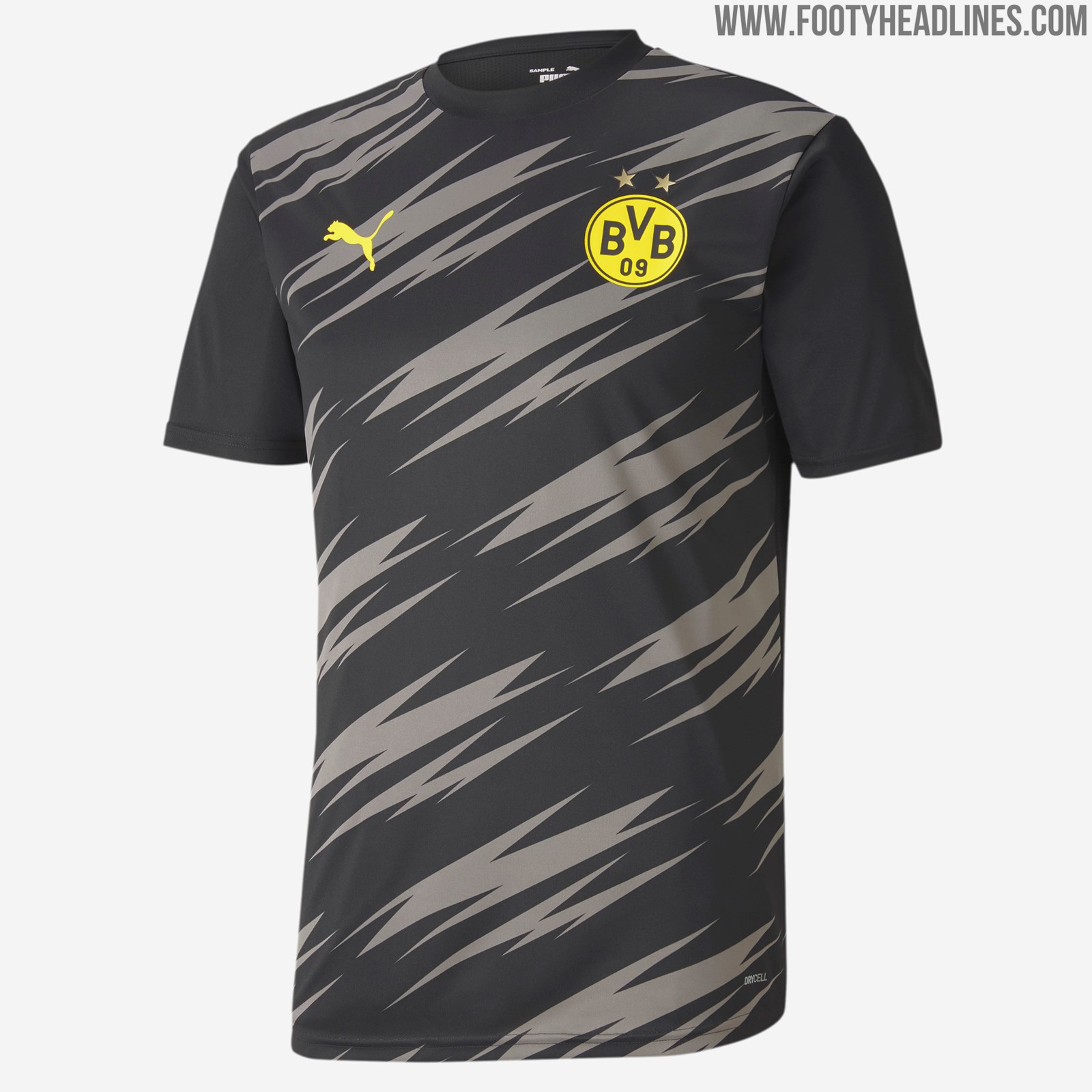 Home Kit Design: Borussia Dortmund 20-21 Home Pre-Match Shirt Leaked ...