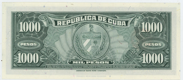 cubano 1000 Pesos