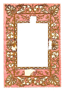 printable antique frame image frame border image digital download