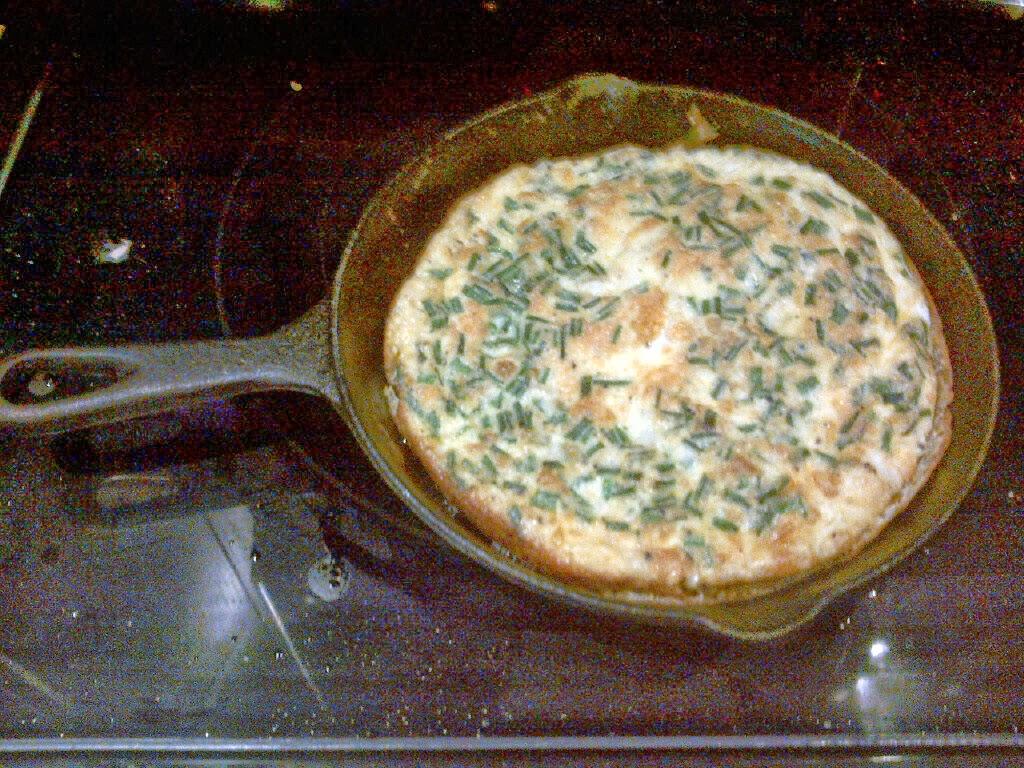 Chatter about food, drinks and nutrition Cast Iron Quiche