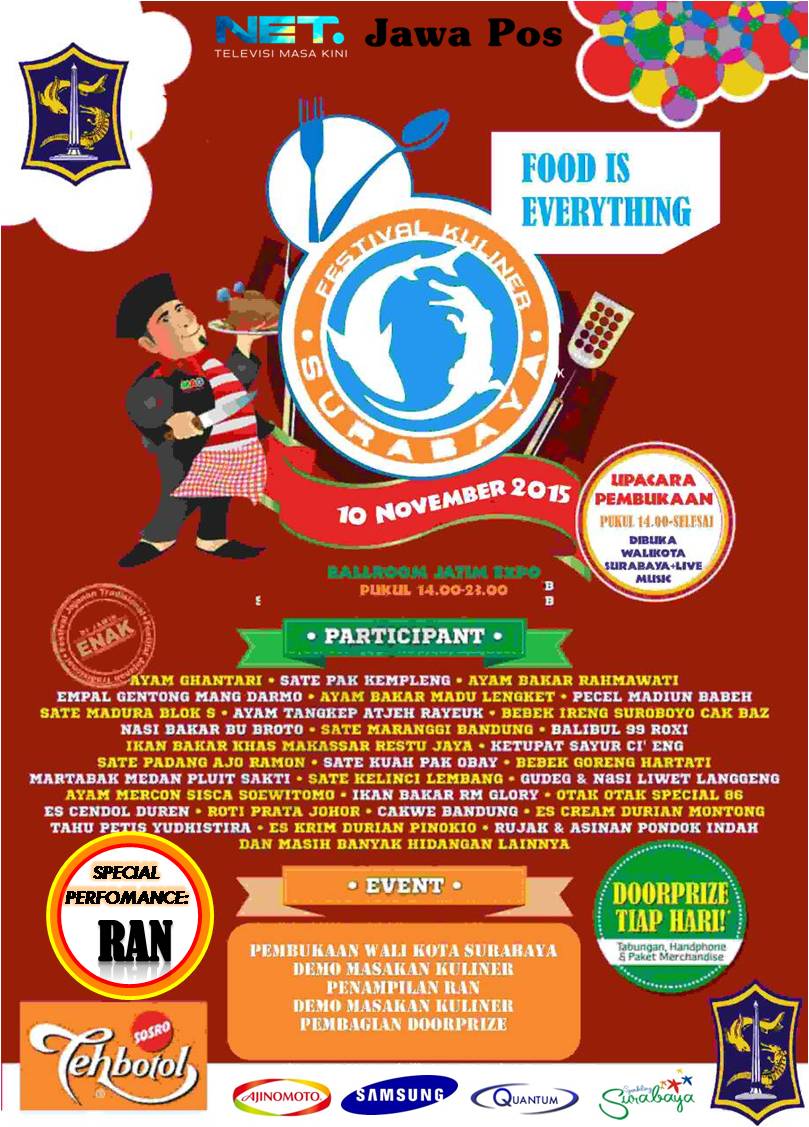 Apa sih acara Food Is Everything? Join Yuk!!! Festival