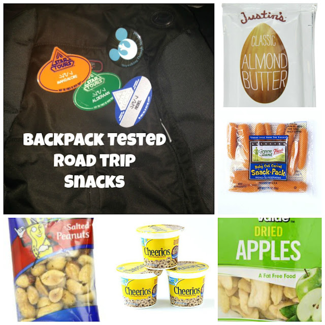 backpack tested snacks