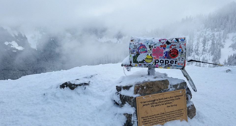 Mailbox Peak new trail 1 Bewertungen
