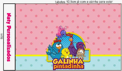 Kit para Fiesta de Gallinita Pintadita para Imprimir Gratis. Kit para Fiesta de Gallinita Pintadita para Imprimir Gratis.