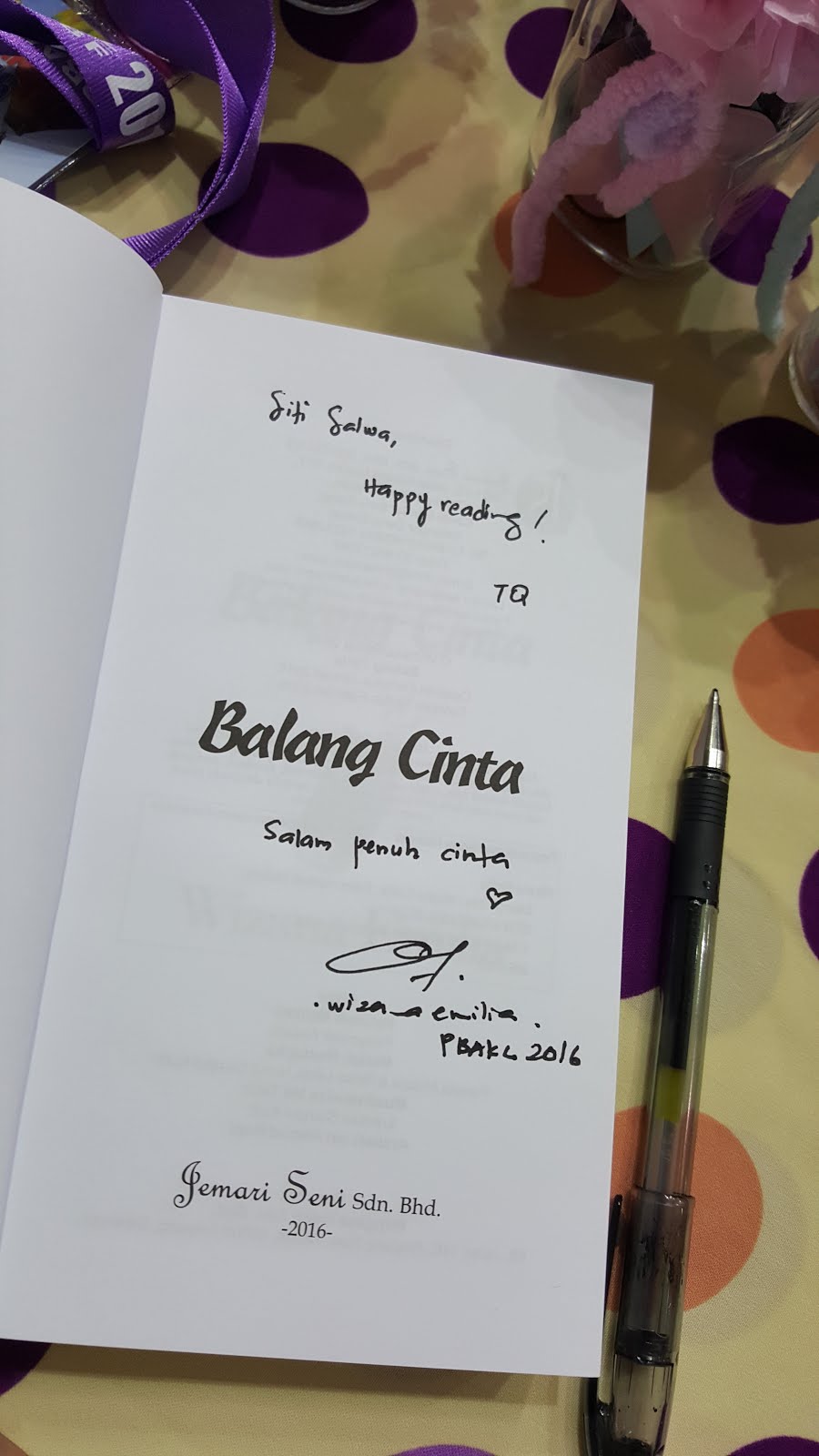 Balang Cinta (31 Nota Romantik)