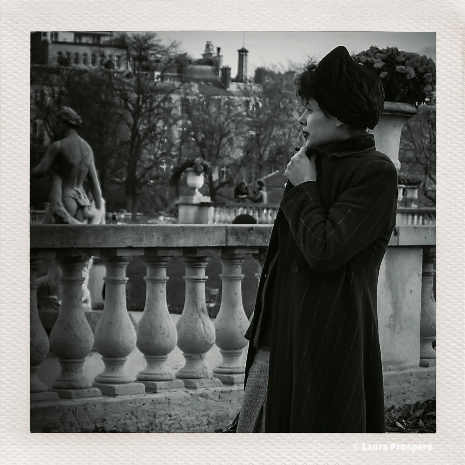 tournage au jardin du luxembourg 2013 © Laura Prospero