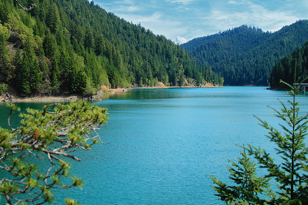 Photographing Oregon Blue River Reservoir