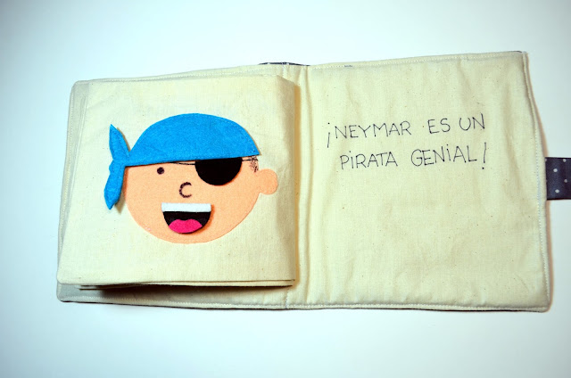 libro de tela pirata libro de tela pirata