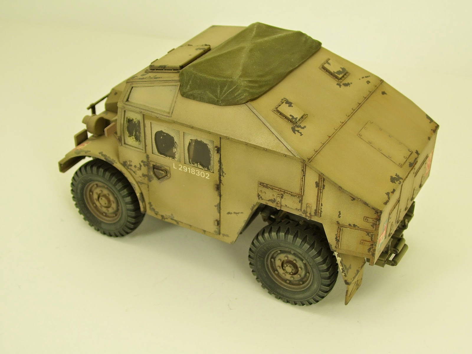 Check Your Six Studios British Army Quad Gun Tractor North Africa In WWII Kit By Tamiya In 